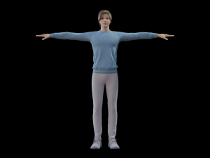 Stylized Male 3D 模型