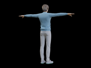 Stylized Male 3D 模型