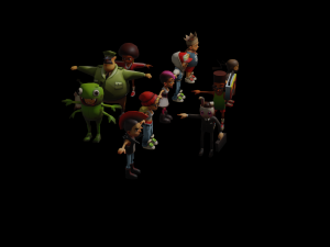 Subway surfers collection 3D Model