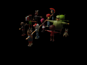 Subway surfers collection 3D Model