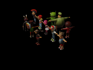 Subway surfers collection 3D Model