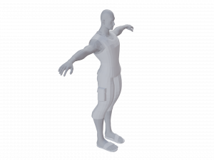 Free Lowpoly Male 3D Modell