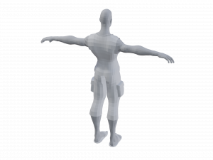 Free Lowpoly Male 3D Modell