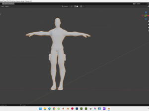 Free Lowpoly Male 3D Modell