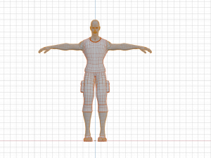 Free Lowpoly Male 3D Modell