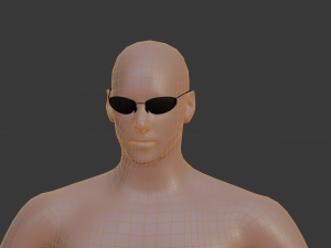 Neo From Matrix Model 3D