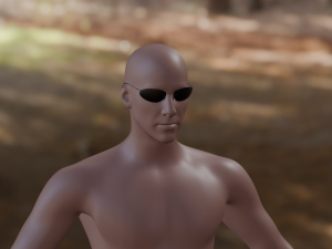 Neo From Matrix Model 3D