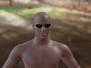 Neo From Matrix Model 3D