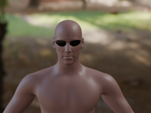 Neo From Matrix Model 3D