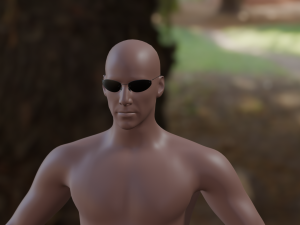 Neo From Matrix Model 3D