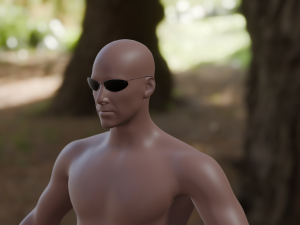 Neo From Matrix Model 3D