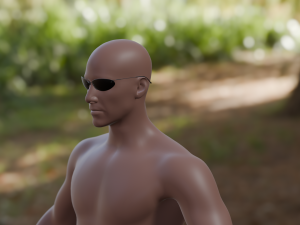 Neo From Matrix Model 3D
