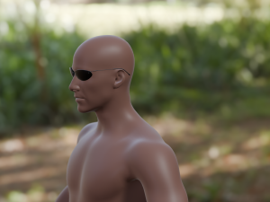 Neo From Matrix Model 3D