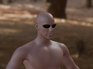 Neo From Matrix Model 3D