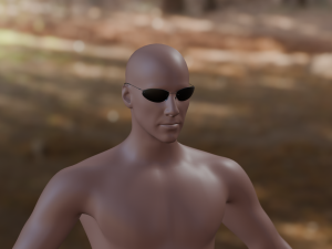 Neo From Matrix Model 3D