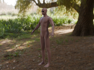 Neo From Matrix Model 3D