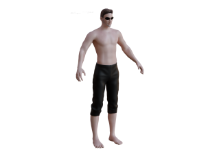 Neo Matrix Haircard Pbr 3D Модель
