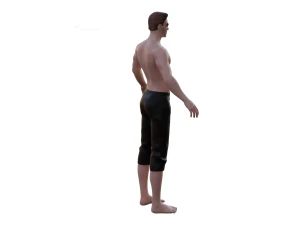 Neo Matrix Haircard Pbr 3D Model