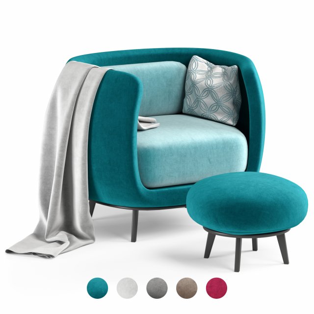 Pacific moroso 3D Model .c4d .max .obj .3ds .fbx .stl .blend 