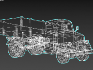 Opel blitz Model 3D