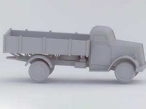 Opel blitz Model 3D