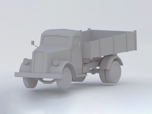 Opel blitz Model 3D