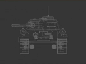 T-34-85 3D Model