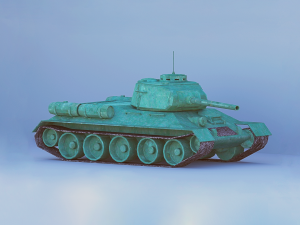 T-34-85 3D 模型