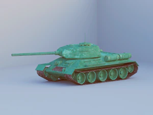 T-34-85 3D Model