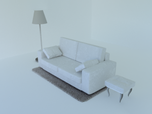 Sofa Model 3D