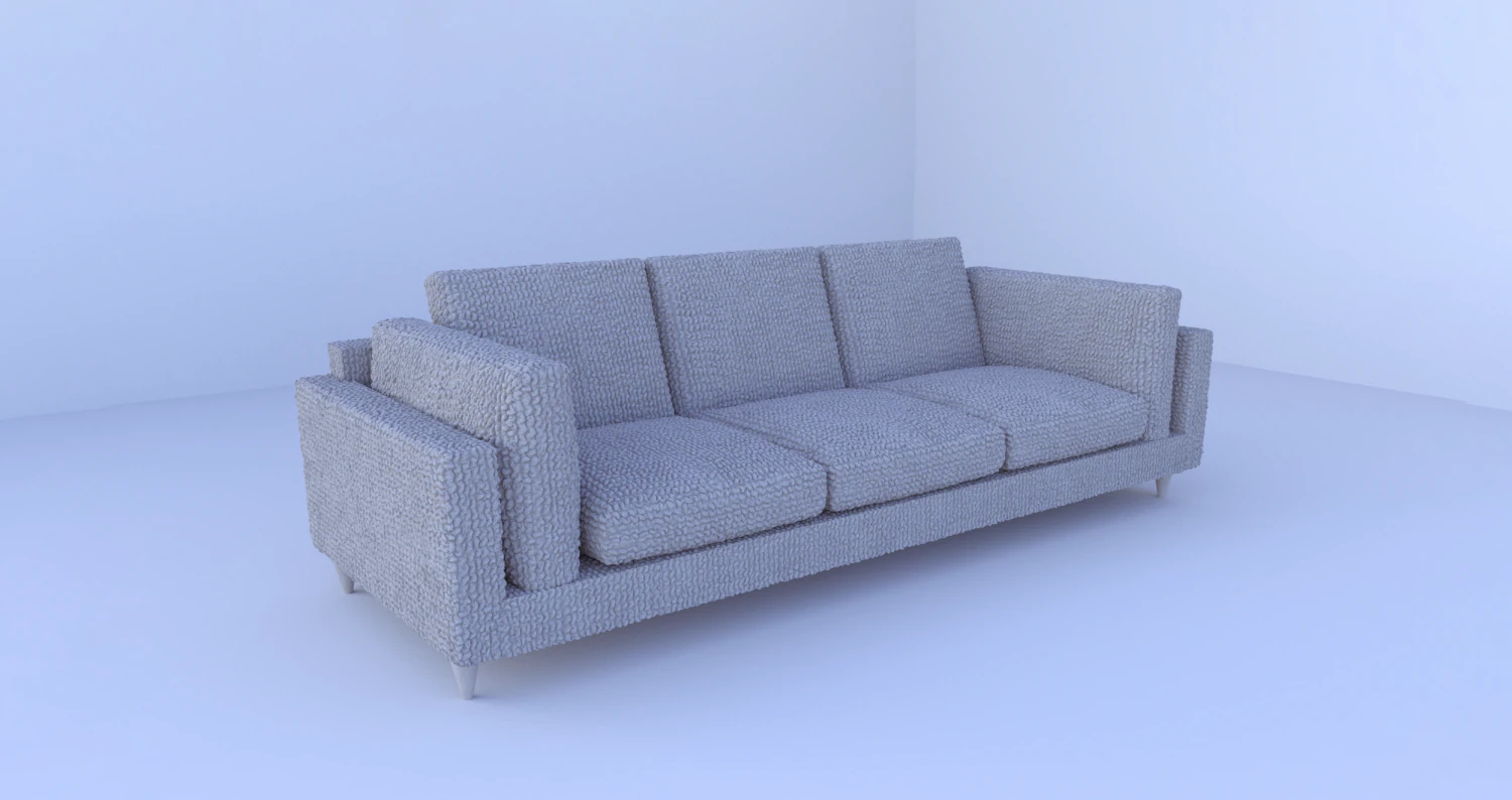 Sofa 3D Model .c4d .max .obj .3ds .fbx .stl .blend 