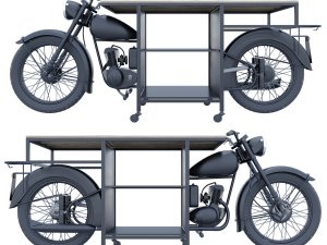 Console-Motorcycle 3D मॉडल