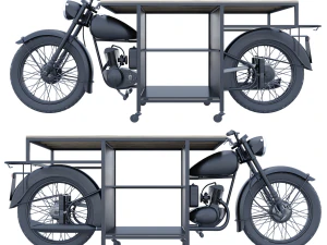 Console-Motorcycle 3D Model