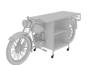 Console-Motorcycle 3D Model