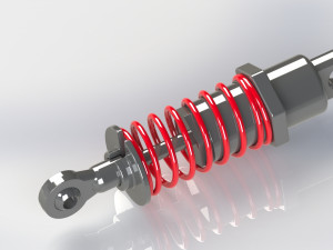 Shock Absorbor 3D Model