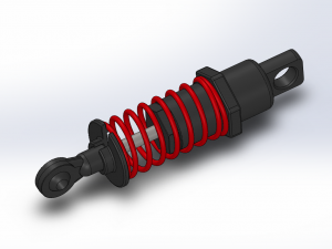 Shock Absorbor 3D-Modell