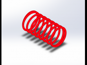 Shock Absorbor 3D-Modell