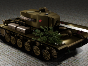 Soviet Tank T-150 3D Models