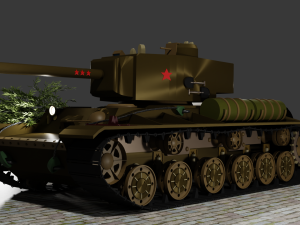 Soviet Tank T-150 3Dモデル