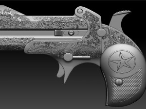 Pistol Bond Arm 3Dプリントモデル