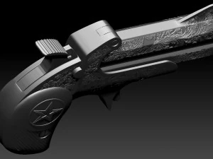 Pistol Bond Arm 3D Print Model