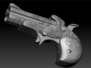 Pistol Bond Arm 3Dプリントモデル