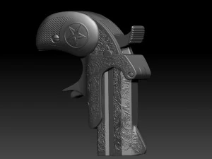 Pistol Bond Arm 3D Print Model