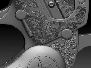 Pistol Bond Arm 3D Print Model