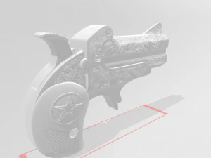Pistol Bond Arm 3D Print Model