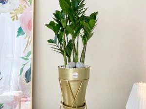 Pot Bunga Logam Model 3D