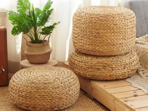 Aquatic rattan stool cushion 3D Model