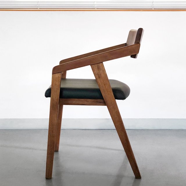 Mahogany Maho Interior Wood Dining Chair Model 3D .c4d .max .obj .3ds .fbx .stl .blend 