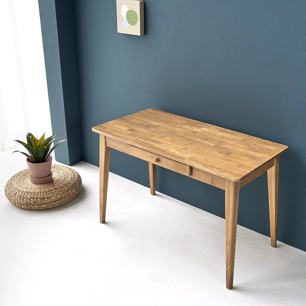 Odun Wood Desk 1200 3D Model .c4d .max .obj .3ds .fbx .stl .blend