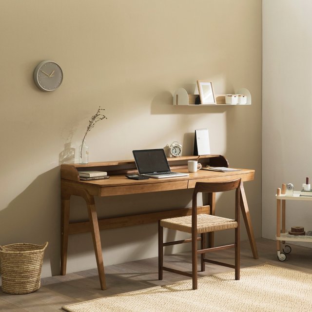 Orb Wood Desk 120cm 3D 模型 .c4d .max .obj .3ds .fbx .stl .blend 
